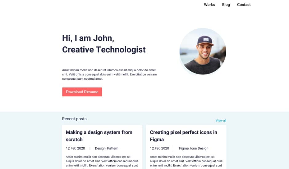 Executive Resume Platform